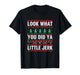 Christmas Look What You Did Ya Little Jerk Funny Holiday Hum T-Shirt