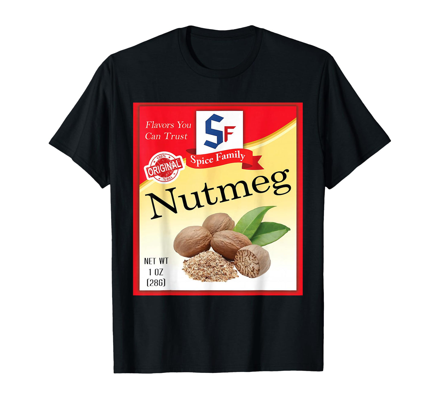Nutmeg Groups Costume Funny Family Matching Thanksgiving T-Shirt