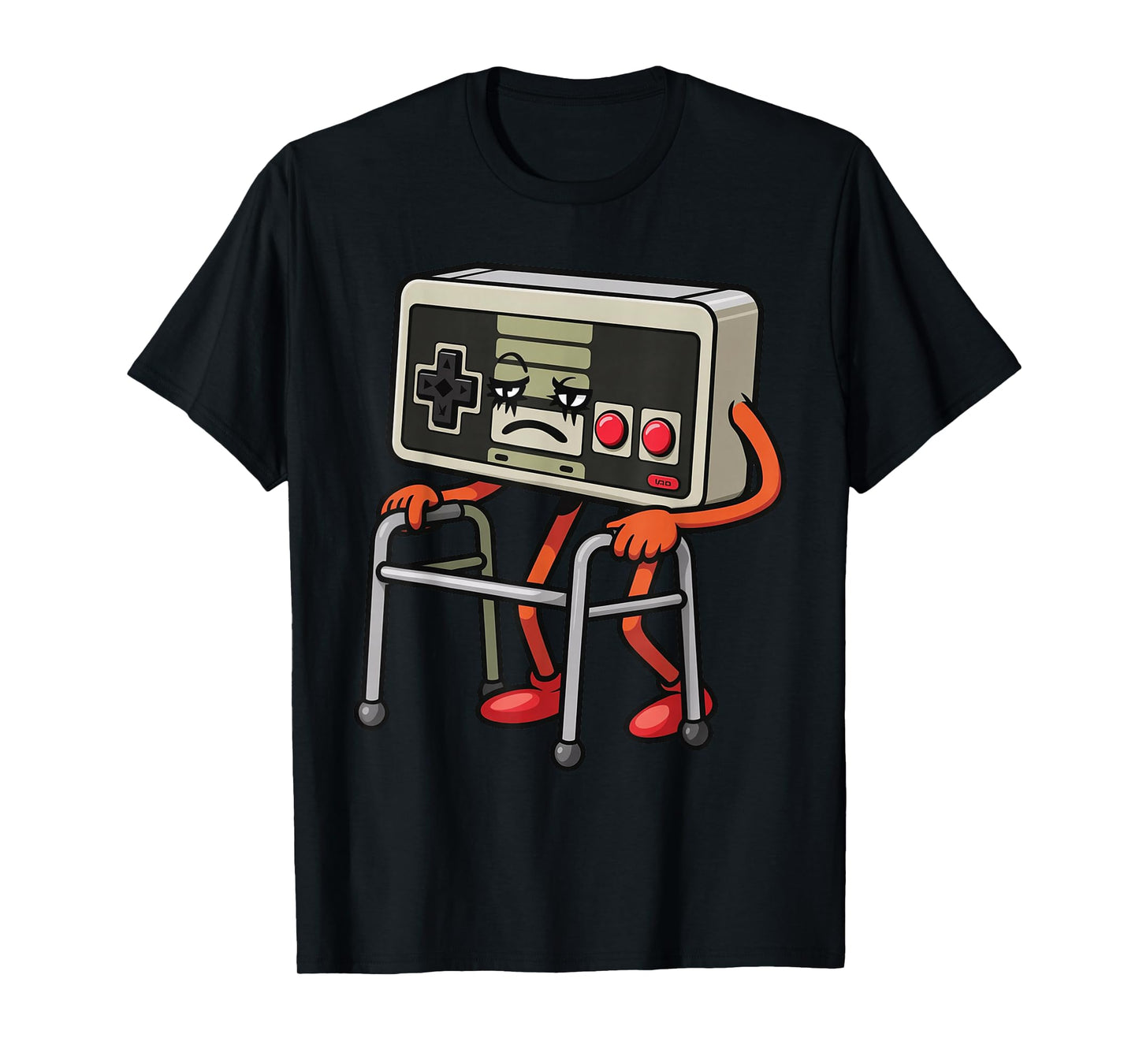 Funny Old Gamer Gaming Retro 80s 90s Video Game Old Gamer T-Shirt