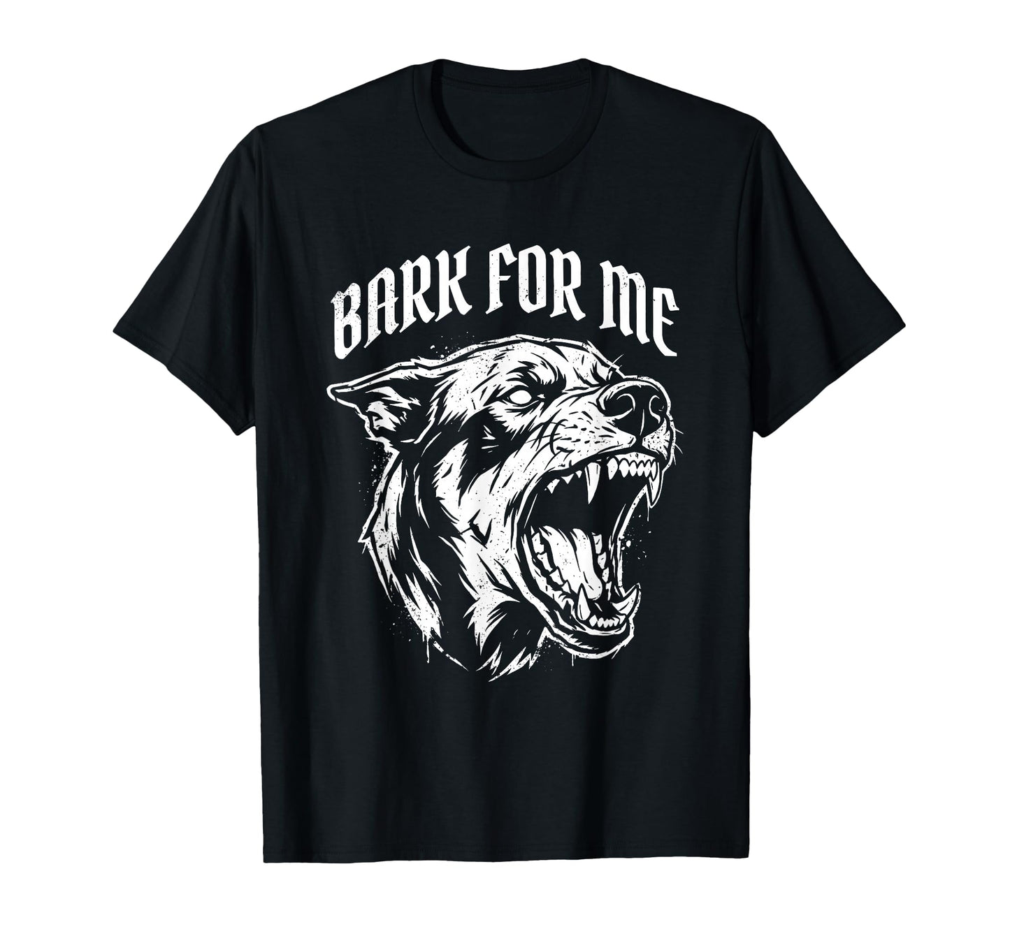 Gothic Bark for Me Dog T-Shirt