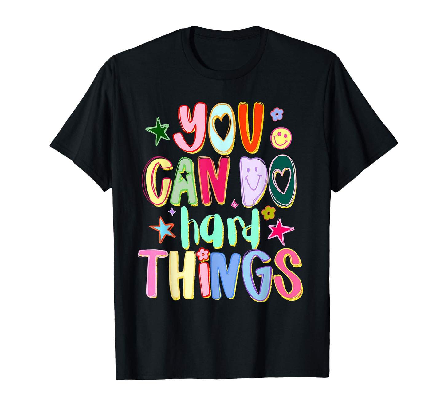 You Can Do Hard Things Autism Awareness Autistic Puzzle T-Shirt