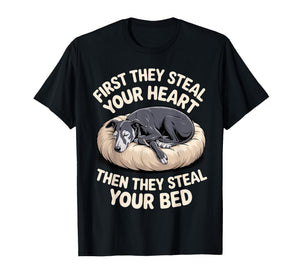 Funny Greyhound Art for Men Women Kids Puppy Greyhound Lover T-Shirt