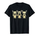 See No Evil Hear No Evil Speak No Evil Funny Chihuahua T-Shirt