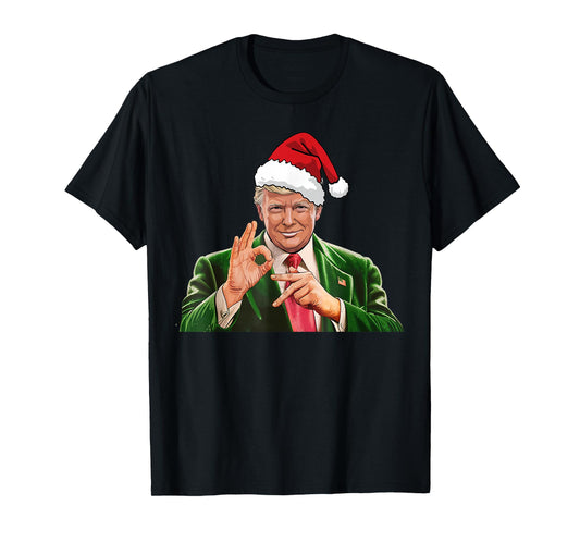 Funny Trump 6 7 Six Seven Christmas 67 Xmas Pajama Men Women T-Shirt