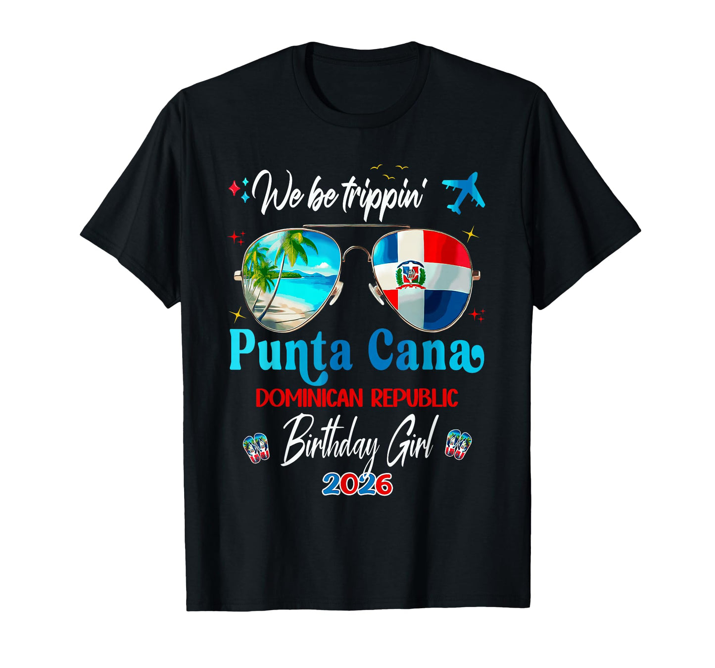 Punta Cana Vacay Dominican Republic Birthday Trip 2026 T-Shirt