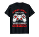Funny Boys Valentines Tee Video Games Men Kids Gamer Gaming T-Shirt