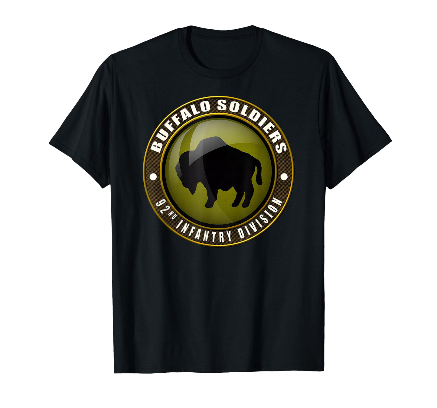 Buffalo Soldiers 92nd Infantry Division Heritage Icon T-Shirt
