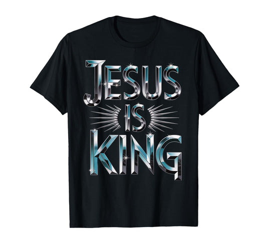 Jesus is King Christian Men T-Shirt