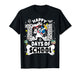 Happy 100 Days of School Dabbing Dalmatian Dog 100 Days Kids T-Shirt