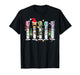 Blood Tube Christmas Phlebotomy Tech Laboratory Science Tech T-Shirt