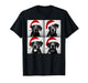 Funny Christmas Catahoula Leopard Dog Santa Photo Booth T-Shirt