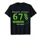 67 Debugging Geek Six Seven 67 Project Status Funny Coding T-Shirt