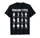 Penguin Types Penguins Animals of The World Penguin Lover T-Shirt