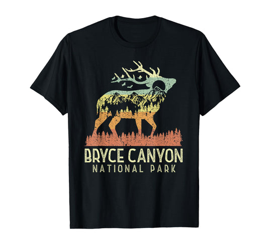 Bryce Canyon - US National Park Vintage Men Women Kids Retro T-Shirt
