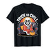 Trick Or Chill Skeleton Halloween Vibes T-Shirt