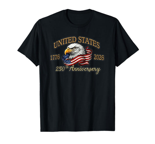 United States America 250th Anniversary 250 Year Women Men T-Shirt