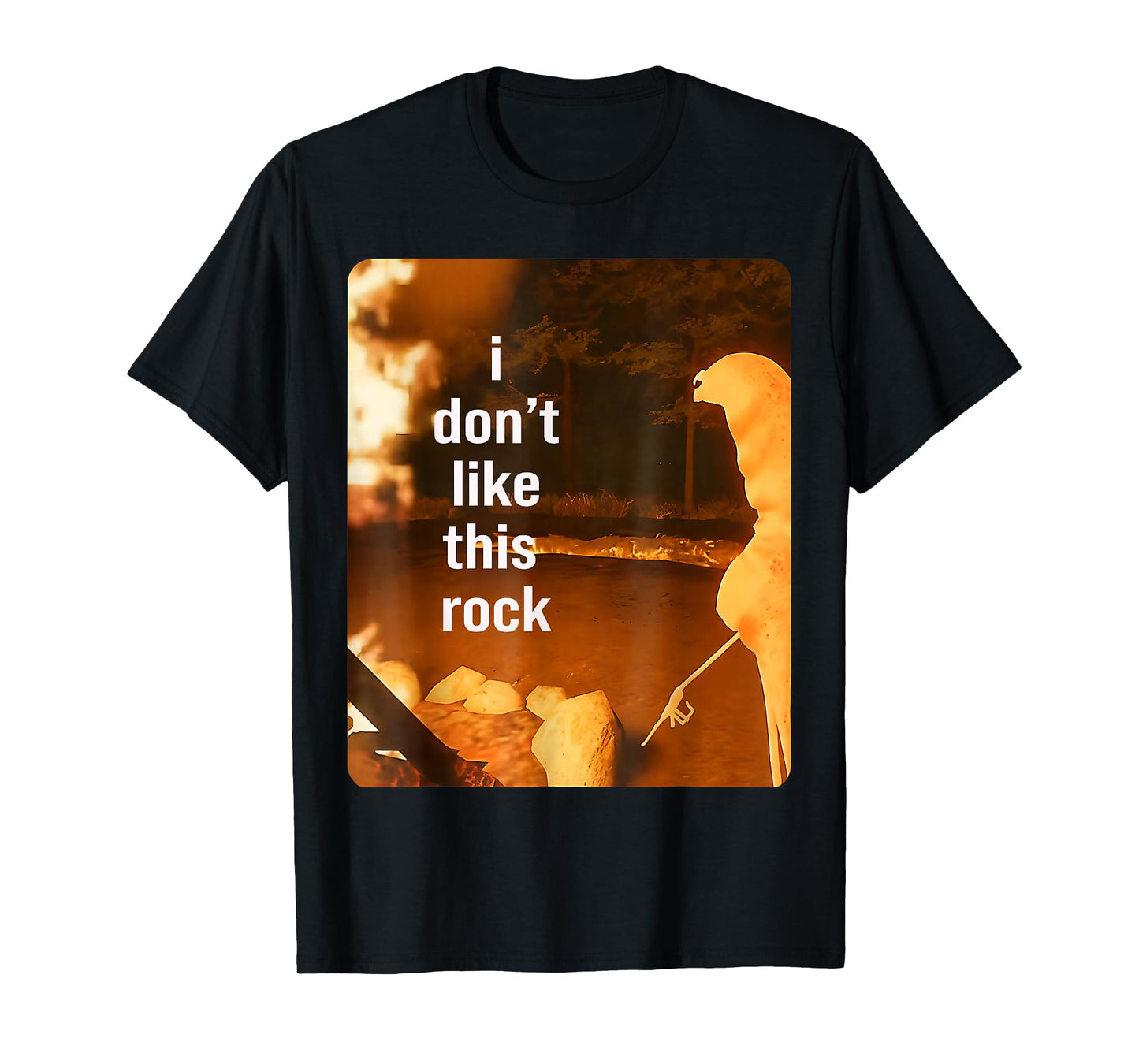 Marcus The Worm Robert Meme I Don't Like This Rock T-Shirt