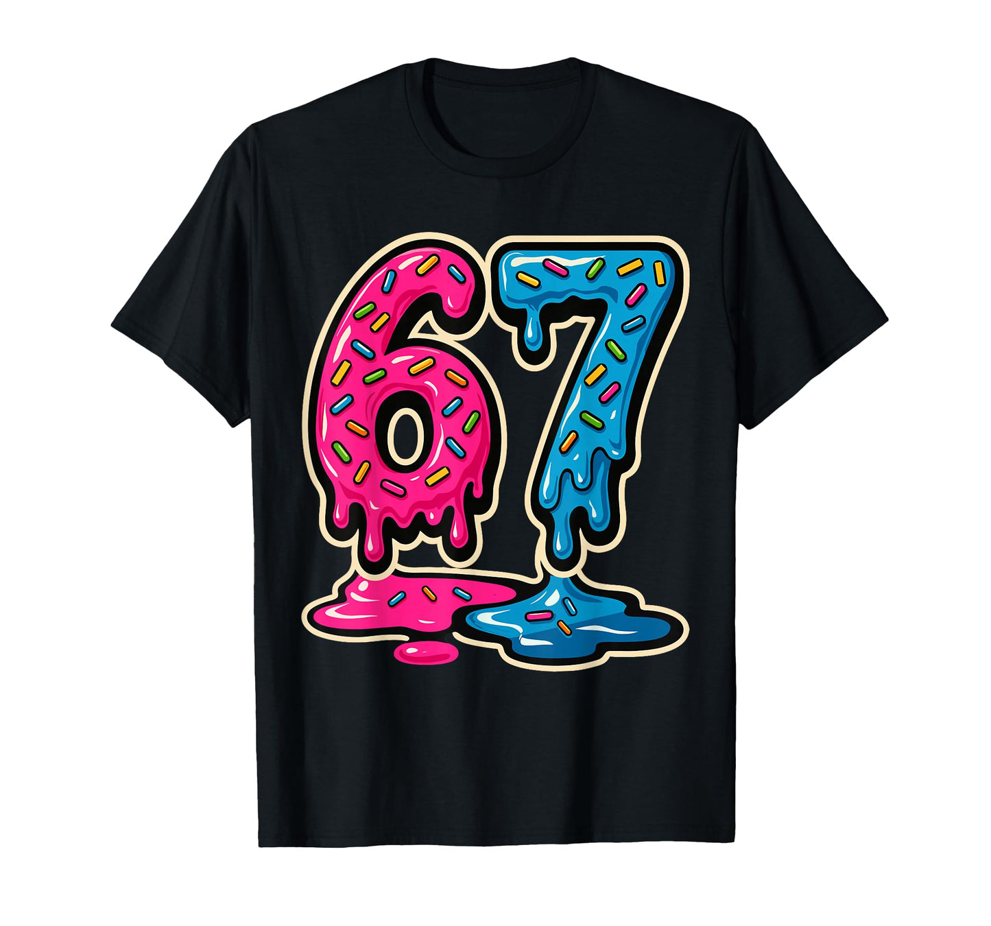 67 Ice Cream Meme Six Seven T-Shirt