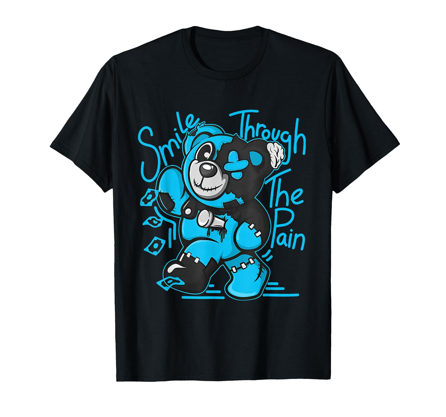 Gamma Blue Black White Match T-Shirt