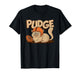 Pudge The Football cat Grumpy Game Day Mascot T-Shirt