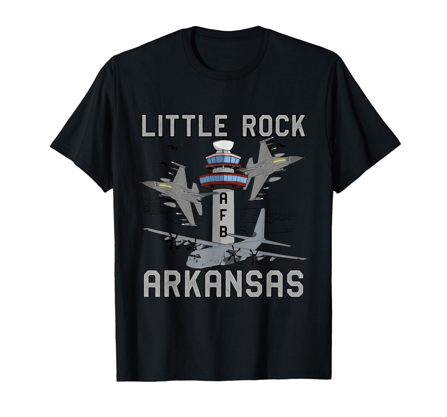Little Rock AFB Arkansas Air Force Base Airman Veteran Tee T-Shirt