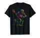 Zombie Halloween Lacrosse Player Design T-Shirt