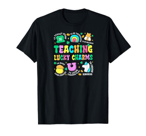 St Patricks Day Special Education Teaching Lucky Charms T-Shirt