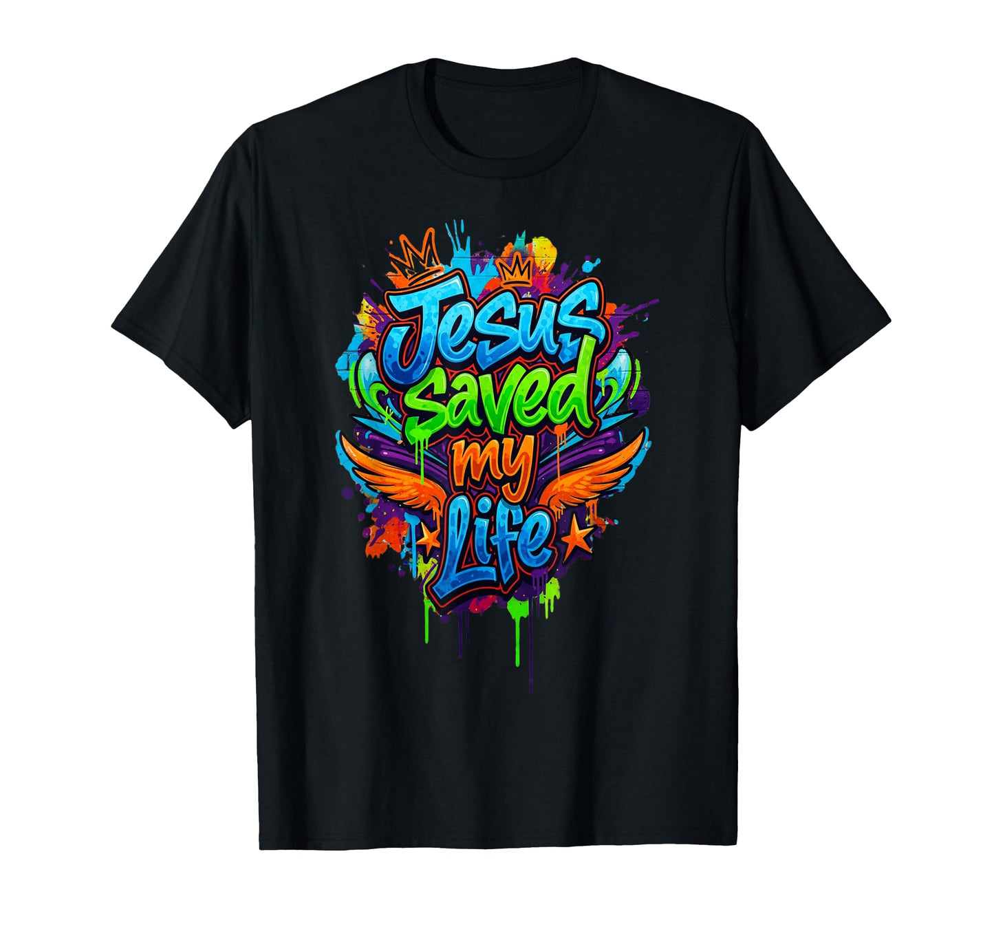 Jesus Christ Saved My Life Christian Gift for Women Men T-Shirt