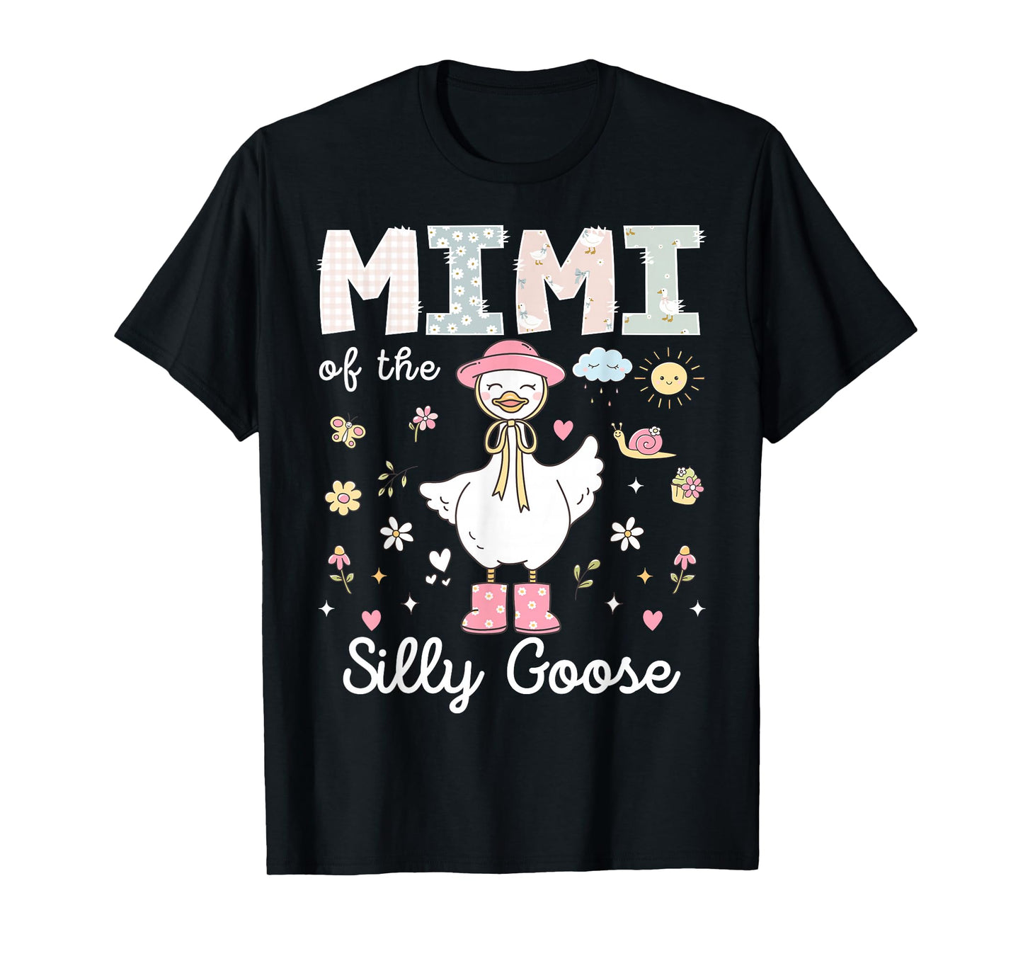 Mimi of The Silly Goose 1st Birthday Girl Family Matching T-Shirt