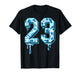 23 Drip Camo Gamma Blue Matching T-Shirt