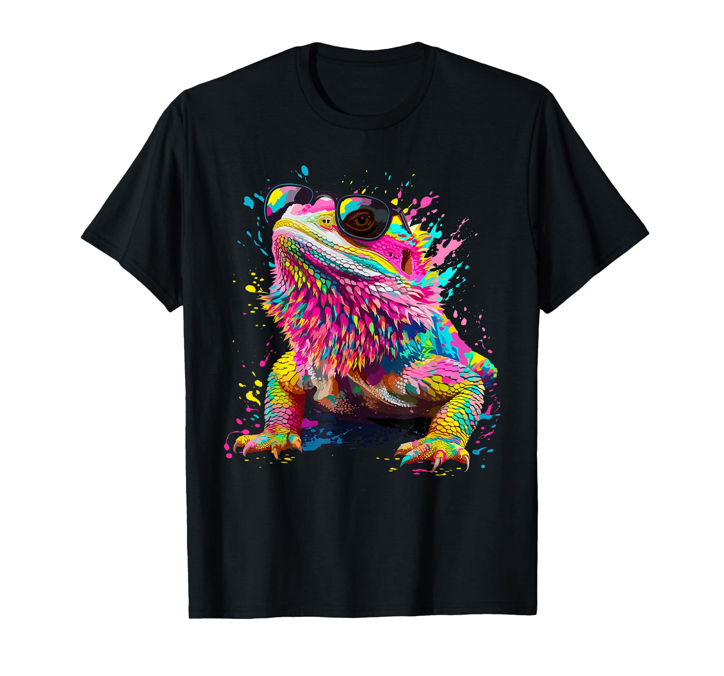 Bearded Dragon Art for Men Women Kids Bearded Dragon Lover T-Shirt