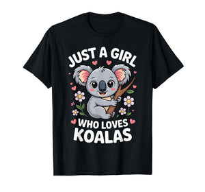 Cute Koala Costume for Women Girls Kids Australia Koala Bear T-Shirt