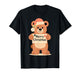 Cute Christmas Teddy Bear Design T-Shirt