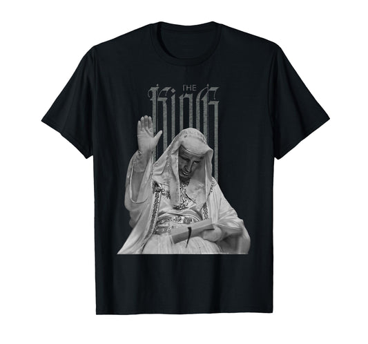 Sliver Mask King Baldwin IV Meme The Leper King Warrior T-Shirt