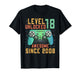 Level 18 Unlocked Awesome Since 2008 18th Birthday Boy T-Shirt