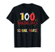 100 Days of Nurse Nursing School 100 Days of School T-Shirt