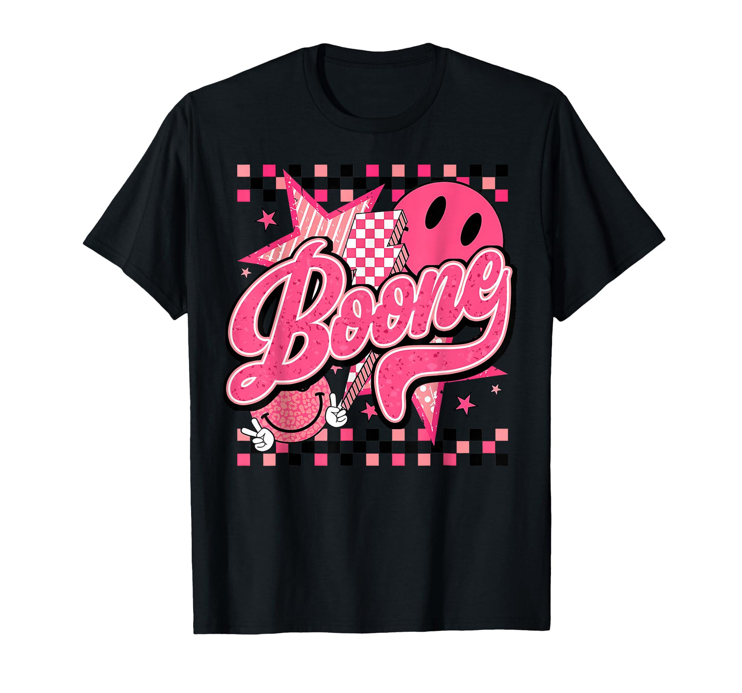 Vintage Boone First Name I Love Boone Groovy 80's T-Shirt