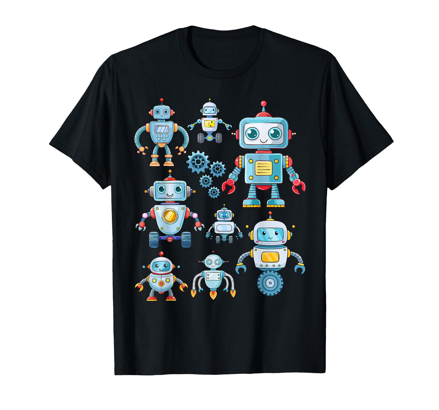 Funny Robots Robotics Engineer Engineering Robot Toys T-Shirt