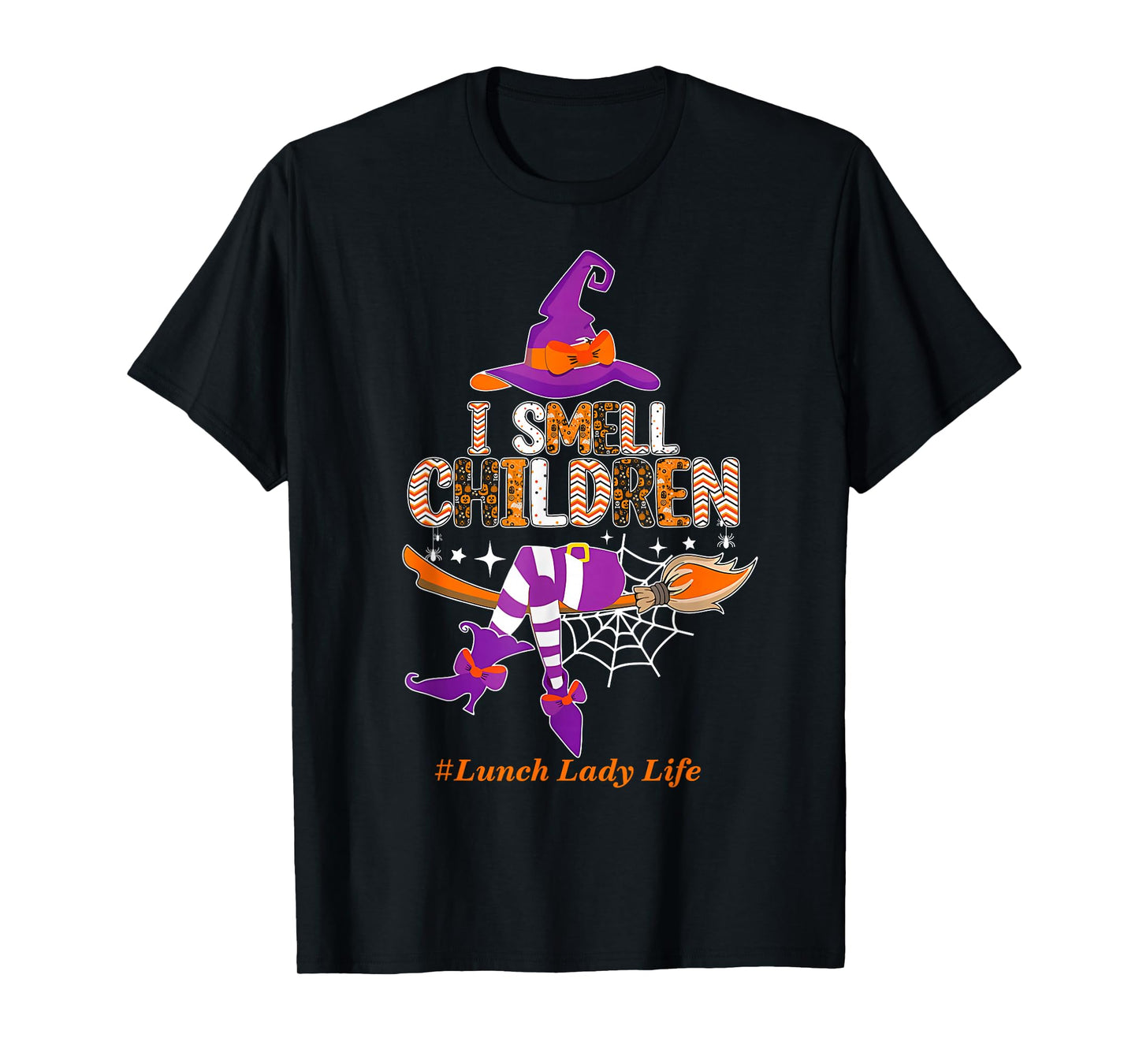 I Smell Children Lunch Lady Halloween Nutrition Food Service T-Shirt