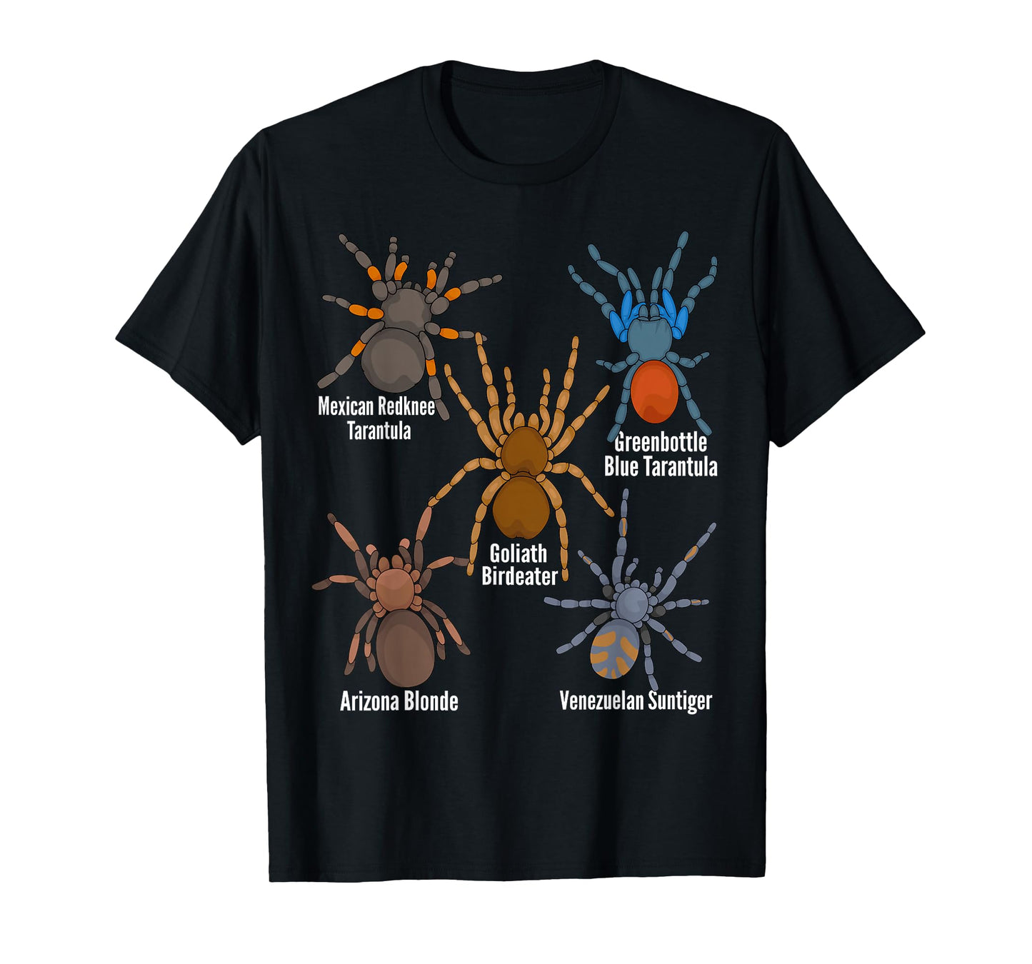 Spiders Lover Kids Arthropod Arachnid Tarantula Spider T-Shirt