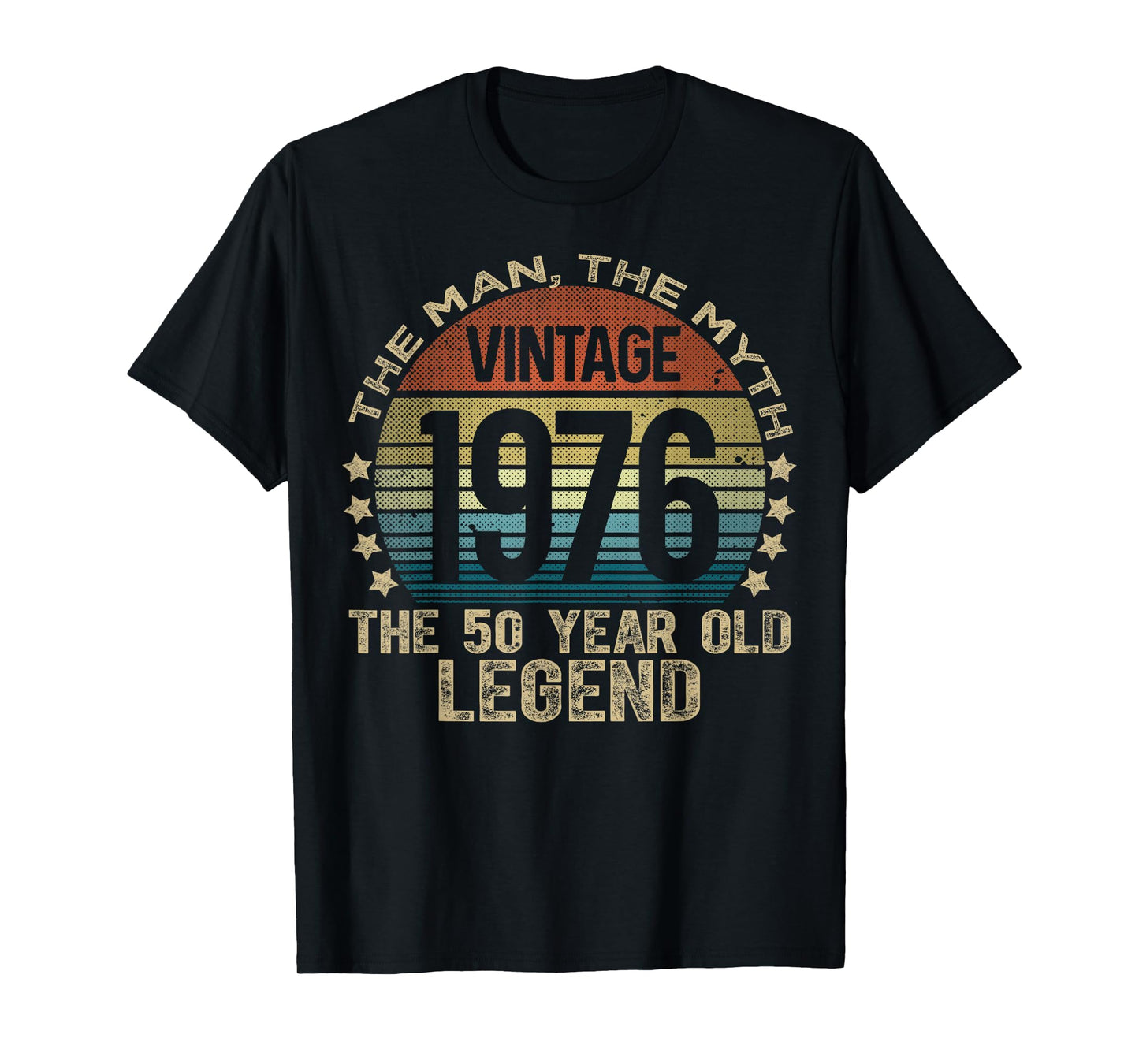 50 Year Old Gifts Vintage 1976 Limited Edition 50th Birthday T-Shirt