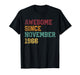 Retro 59th Birthday 59 Years Old Awesome Since November 1966 T-Shirt