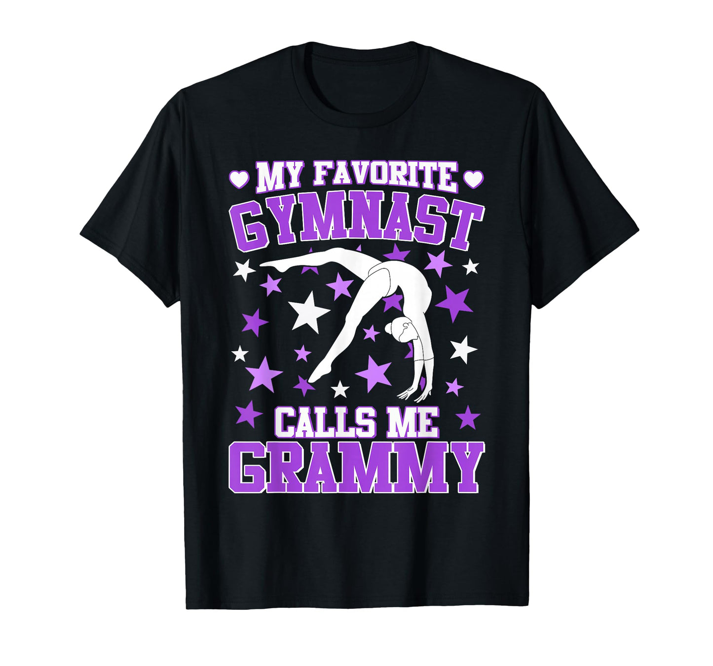 Gymnastics My Favorite Gymnast Calls me Grammy T-Shirt