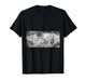 Funny Cat, Van Gogh Cat Selfie with Alien UFO in Wheatfield T-Shirt