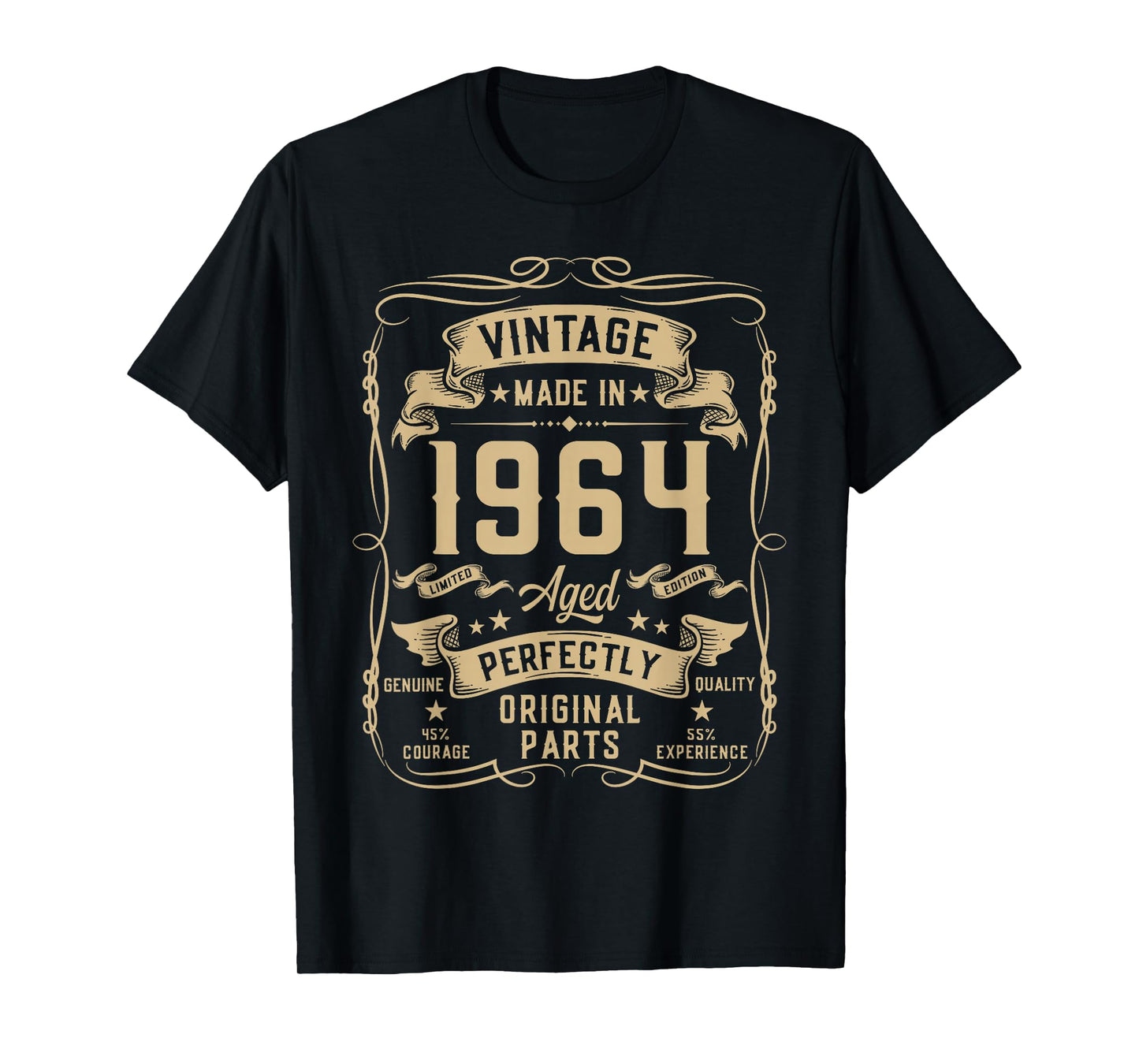Vintage 1964 62yr 62nd Birthday Gifts for Men 62 Years Old T-Shirt