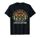 30th Birthday Vintage 1996 Limited Edition 30 Years Old T-Shirt