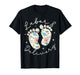 Retro Wildflowers Labor and Delivery Nurse Back to School T-Shirt