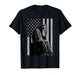 Statue of Liberty Weeping Distressed US Flag T-Shirt
