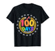 100 Days of School Colorful Tally Marks Kids T-Shirt