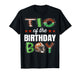 TIO of The Birthday Boy Football Family Matching T-Shirt